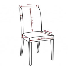 Set 2 huse scaun pentru șezut Sofazip, material microfibră, culoare negru