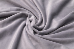 Husă canapea velvet , elastica SofaZip Bellagio, cu efect de respingere a lichidelor, gri deschis