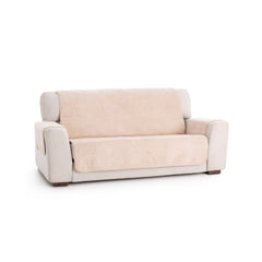 Husă canapea matlasată Sofazip Velvet, antialunecare, moale, culoare Bej