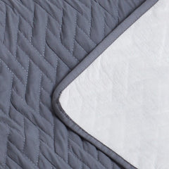 Husă canapea impermeabilă matlasată Sofazip, culoare Gri Inchis