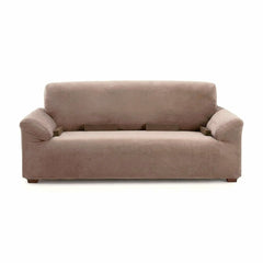 Husă canapea velvet , elastica SofaZip Bellagio, cu efect de respingere a lichidelor,cappuccino