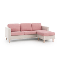 Huse pentru perne de canapea / colțar Sofazip Patternfit Cushion, elastice, culoare roz