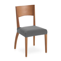 Set 2 huse scaun pentru șezut Sofazip, material microfibră, culoare gri