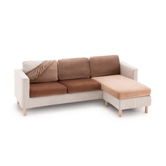 Huse pentru perne de canapea Sofazip Bellagio Cushion, elastice, culoare gri închis