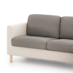 Huse pentru perne de canapea / colțar Sofazip Patternfit Cushion, elastice, culoare gri închis