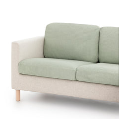 Huse pentru perne de canapea / colțar Sofazip Patternfit Cushion, elastice, culoare mentă