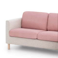 Huse pentru perne de canapea / colțar Sofazip Patternfit Cushion, elastice, culoare roz