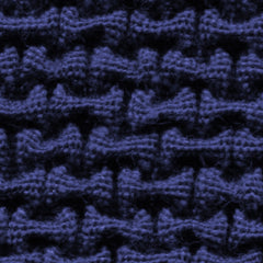 Husă premium colțar cu sezlong Sofazip PatternFit, elastică. culoare bleumarin