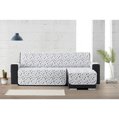 Husă colțar matlasată cu șezlong pe dreapta/stânga Sofazip, model Cactus