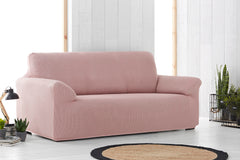 Husă elastică pentru canapea Sofazip Mondo, culoare roz