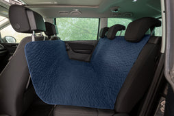 Husa auto protectie bancheta Sofazip Pet pentru transport caini si pisici, impermeabila, matlasata, culoare bleumarin