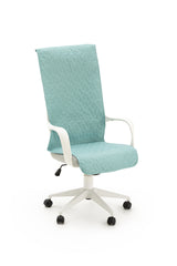 Husa scaun de birou, Sofazip Teflon®, respinge apa, antialunecare, culoare verde deschis