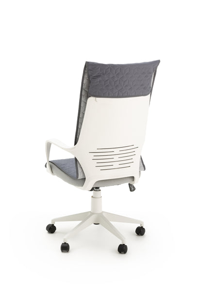 Husa scaun de birou, Sofazip Teflon®, respinge apa, antialunecare, culoare gri inchis