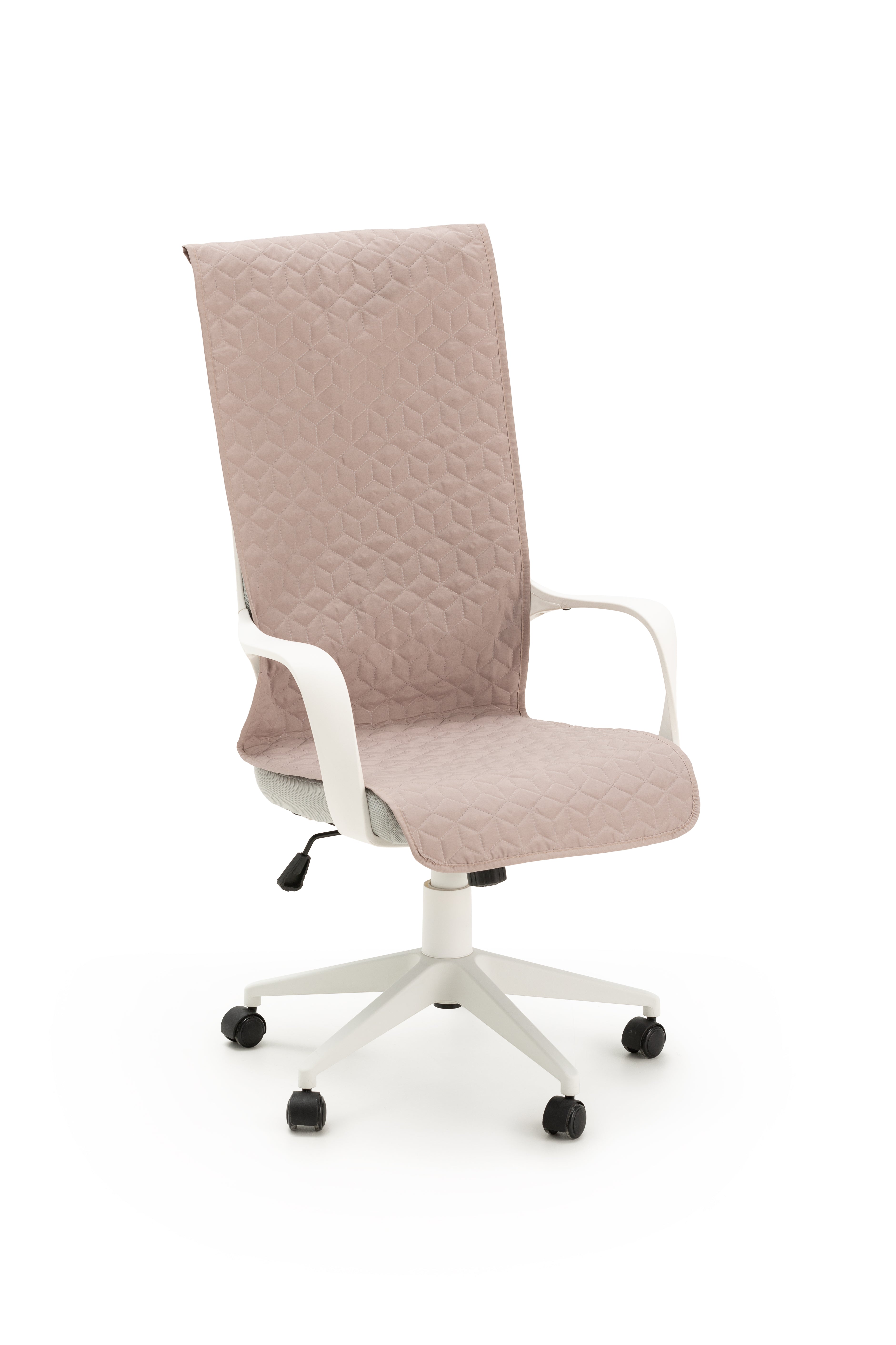 Husa scaun de birou, Sofazip Teflon®, respinge apa, antialunecare, culoare cappuccino
