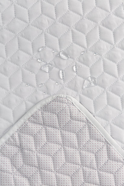 Husa scaun de birou, Sofazip Teflon®, respinge apa, antialunecare, culoare gri deschis