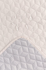 Husa scaun de birou, Sofazip Teflon®, respinge apa, antialunecare, culoare ivory
