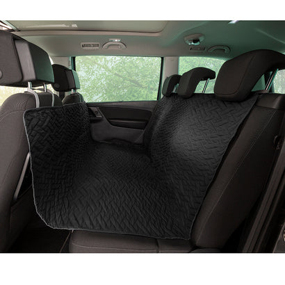 Husa auto protectie bancheta Sofazip Pet pentru transport caini si pisici, impermeabila, matlasata, culoare negru