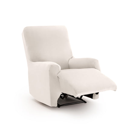 Husă fotoliu recliner Sofazip Bellagio, velvet, culoare ivory