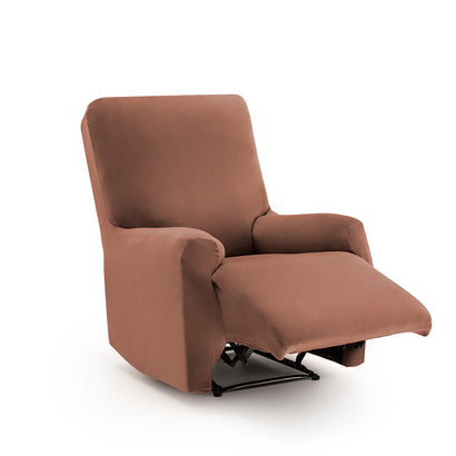 Husă fotoliu recliner Sofazip Bellagio, velvet, culoare maro
