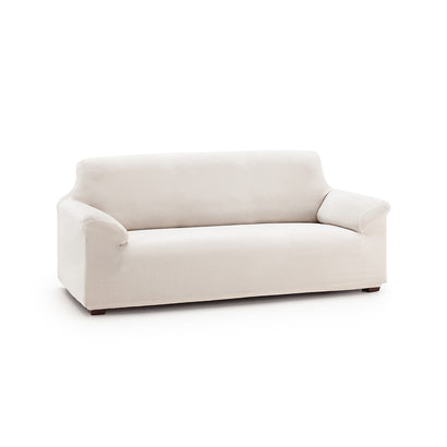 Husă canapea velvet , elastica SofaZip Bellagio, cu efect de respingere a lichidelor, ivory