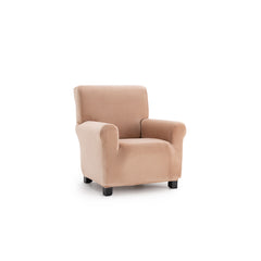 Husă canapea velvet , elastica SofaZip Bellagio, cu efect de respingere a lichidelor, bej