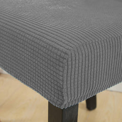 Set 2 huse scaun Sofazip microfibra gri cu textura