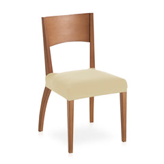 Set 2 huse scaun pentru șezut Sofazip, material microfibră, culoare bej