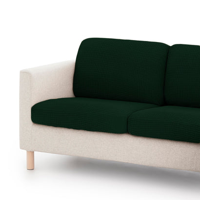 Huse pentru perne de canapea / colțar Sofazip Patternfit Cushion, elastice, culoare verde