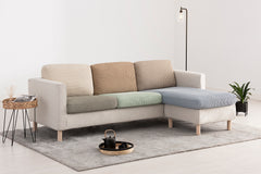 Huse elastice Sofazip Patternfit Cushion pentru perne de canapea / coltar, culoare Roz