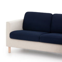 Huse elastice Sofazip Patternfit Cushion pentru perne de canapea / coltar, culoare Bleumarin