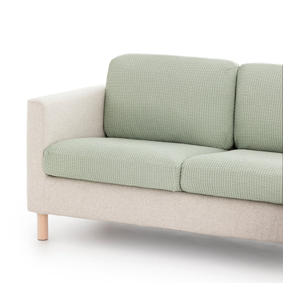 Huse pentru perne de canapea / colțar Sofazip Patternfit Cushion, elastice, culoare mentă