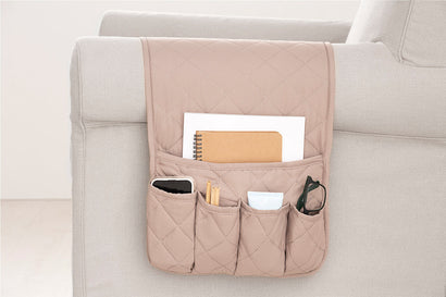 Organizator matlasat pentru canapea Sofazip, culoare Cappuccino