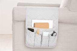 Organizator matlasat pentru canapea Sofazip, culoare Gri Deschis