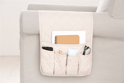 Organizator matlasat pentru canapea Sofazip, culoare Ivory