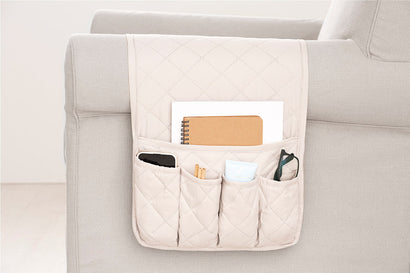 Organizator matlasat pentru canapea Sofazip, culoare Ivory