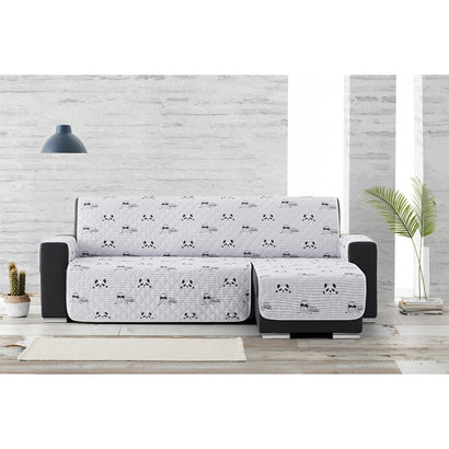 Husă colțar matlasată cu șezlong pe dreapta/stânga Sofazip, model Wonder