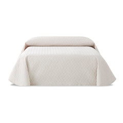 Cuvertură impermeabilă matlasată Sofazip Teflon® Ivory