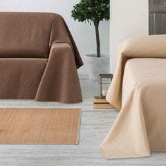 Cuvertură protecție material țesut Sofazip pentru canapea sau pat, culori cozy
